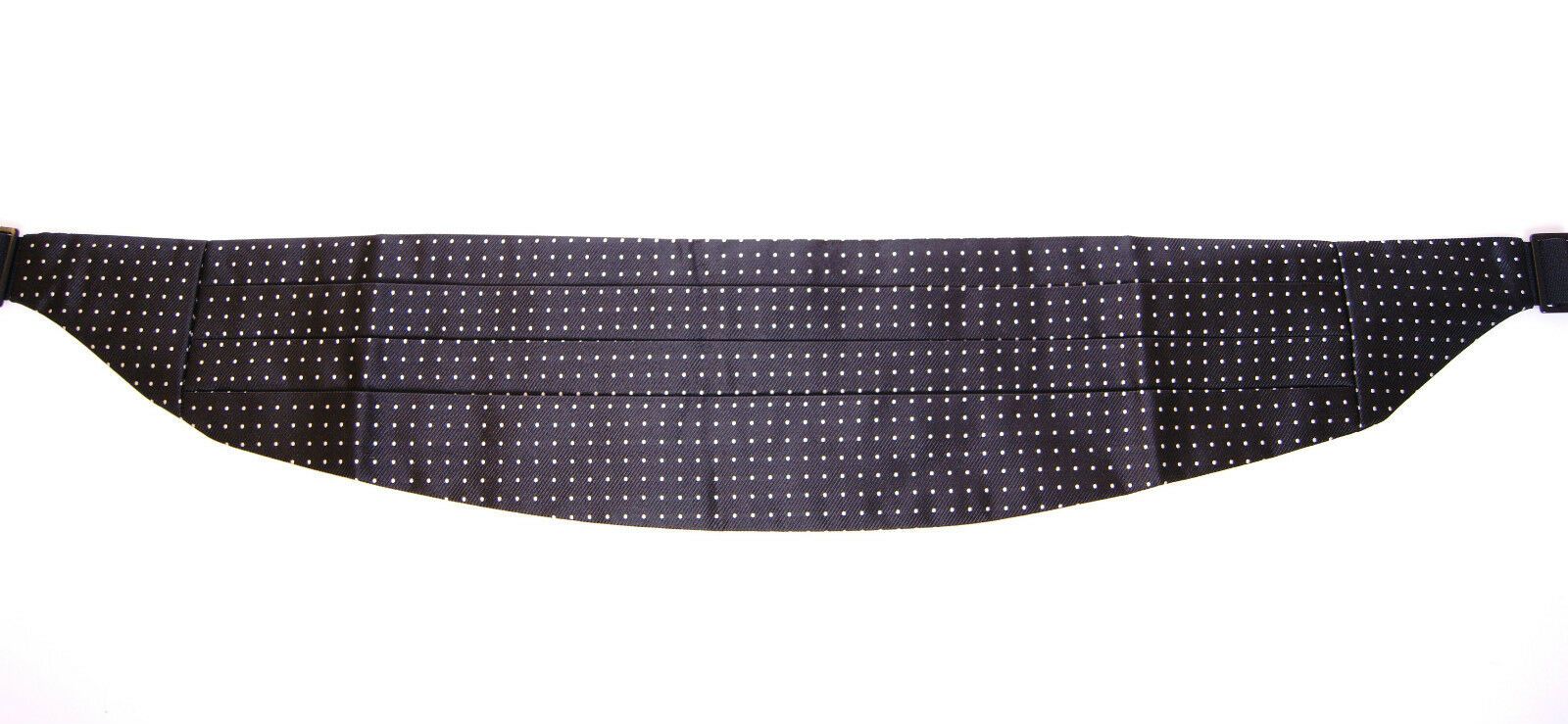 Dolce & Gabbana Black Waist Smoking Tuxedo Cummerbund Belt - Maison Luxe