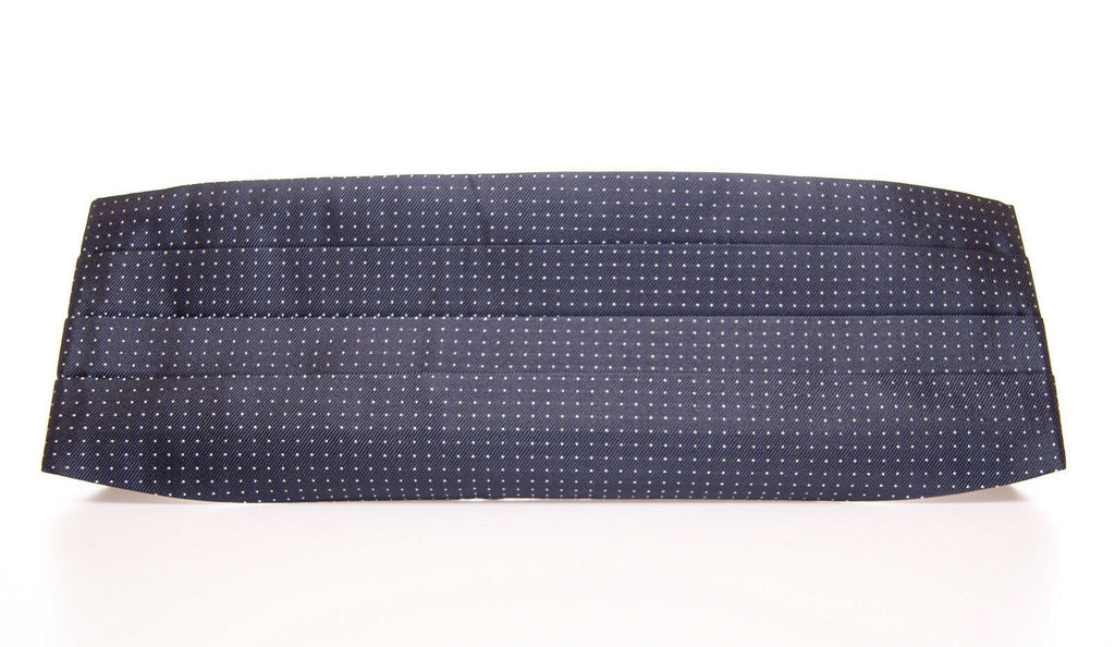 Dolce & Gabbana Blue Waist Smoking Tuxedo Cummerbund Belt - Maison Luxe