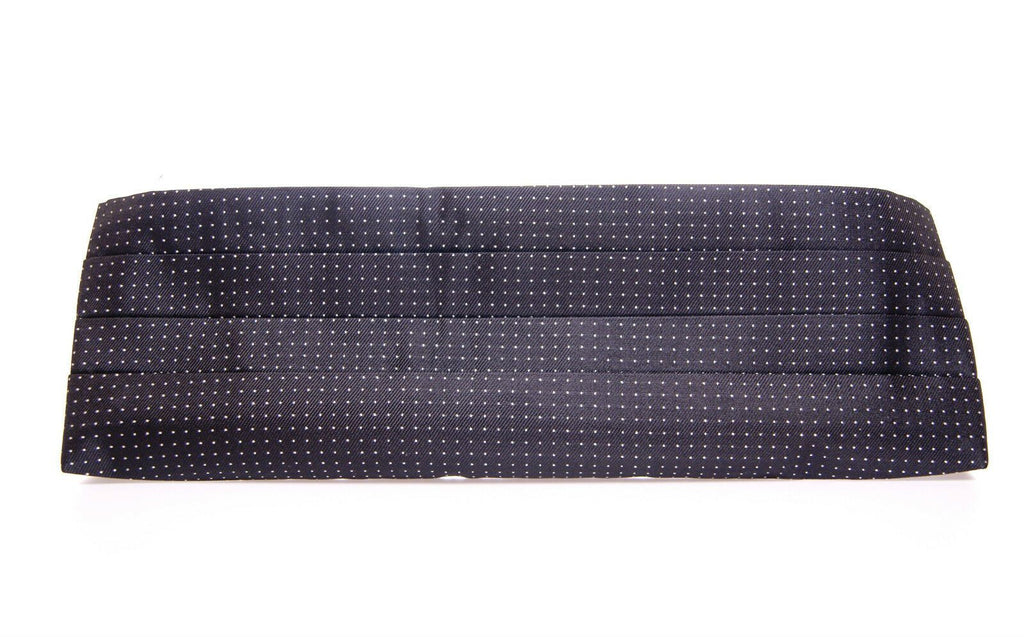 Dolce & Gabbana Black Waist Smoking Tuxedo Cummerbund  Belt - Maison Luxe