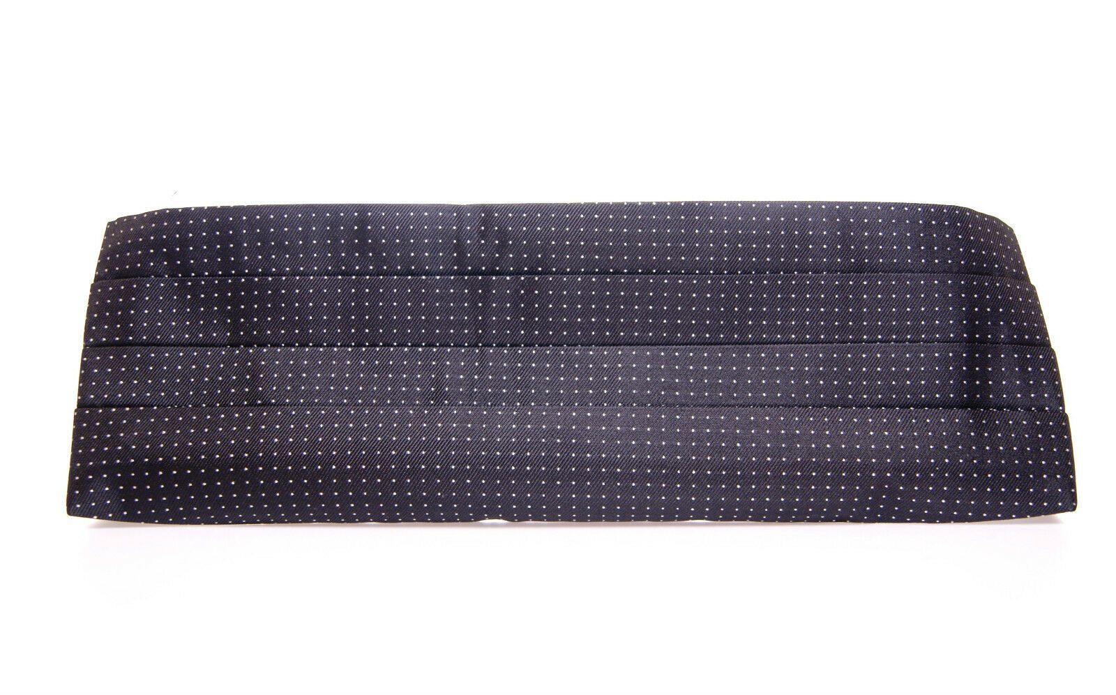 Dolce & Gabbana Black Waist Smoking Tuxedo Cummerbund  Belt - Maison Luxe