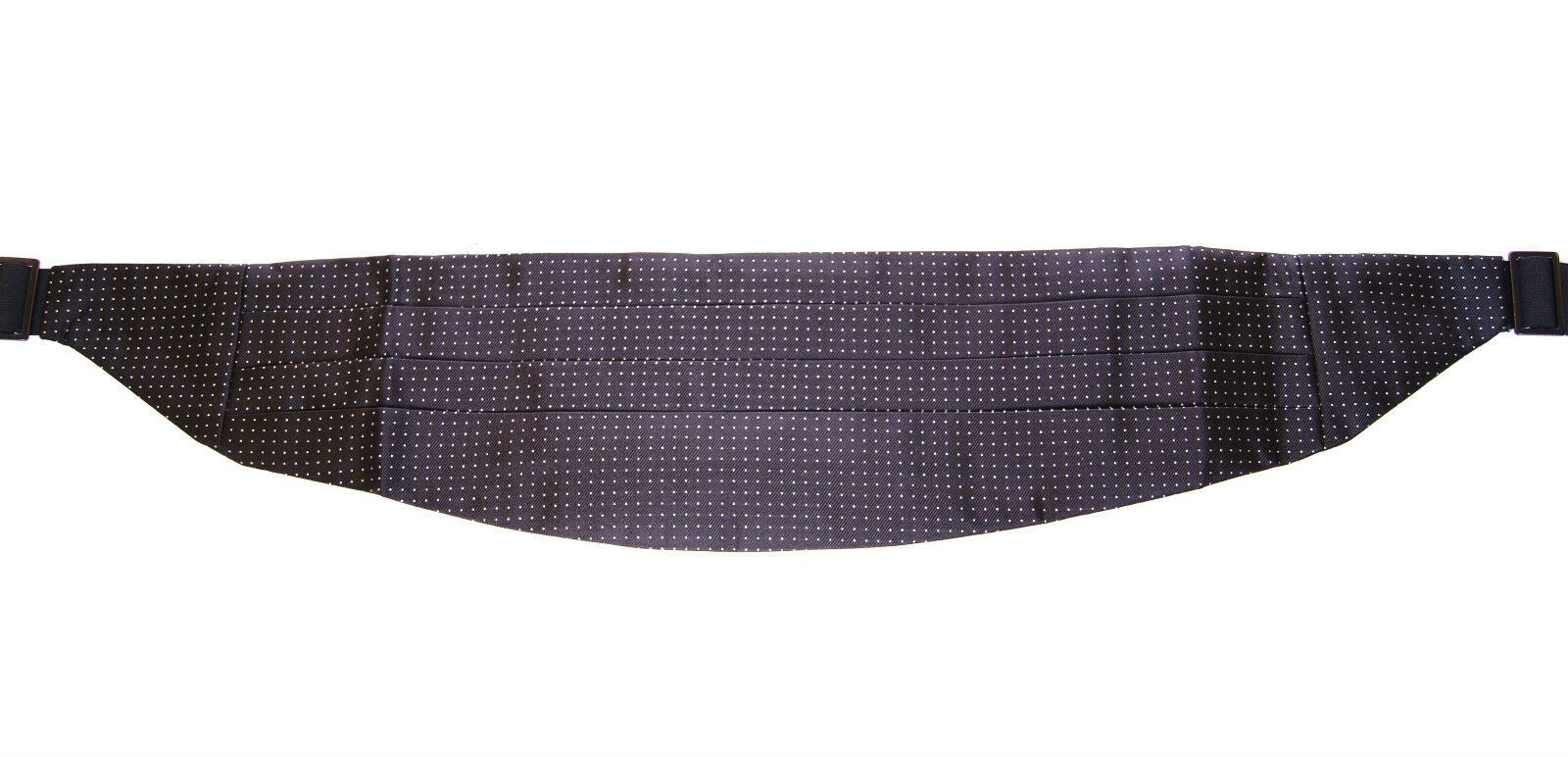 Dolce & Gabbana Black Waist Smoking Tuxedo Cummerbund  Belt - Maison Luxe