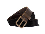 Dolce & Gabbana Brown Leather Logo Cintura Gürtel Belt - Maison Luxe