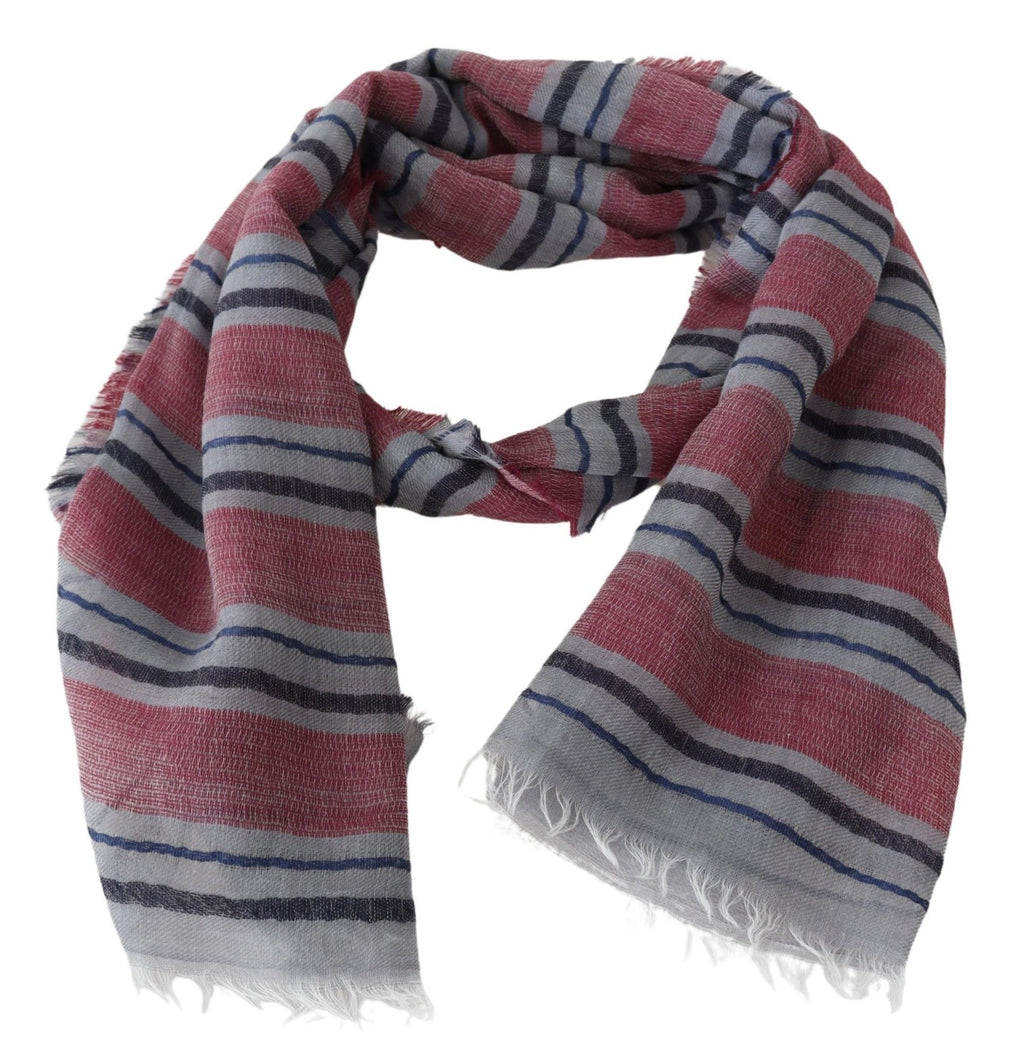 Missoni Multicolor Striped Wool Blend Unisex Neck Wrap Scarf - Maison Luxe