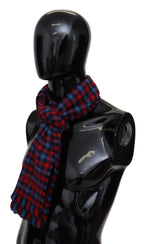 Missoni Multicolor Check Wool Unisex Neck Wrap Shawl - Maison Luxe