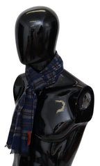 Missoni Multicolor Wool Striped Unisex Neck Wrap Shawl - Maison Luxe