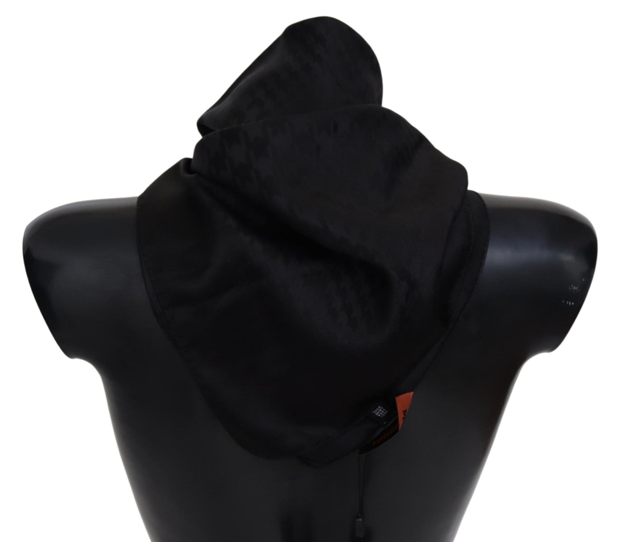 Missoni Black Wool Knit Unisex Neck Wrap Shawl Scarf - Maison Luxe