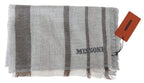Missoni Multicolor Striped Wool Unisex Neck Wrap Scarf - Maison Luxe