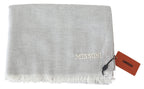 Missoni Gray Wool Knit Unisex Neck Wrap Scarf - Maison Luxe