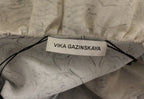 Vika Gazinskaya Blue Cotton Blouse Tunic