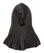Dolce & Gabbana Gray 100% Cashmere Knitted Wrap One Size Scarf - Maison Luxe