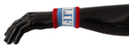 Dolce & Gabbana Multicolor King Of My Life Cashmere Wristband - Maison Luxe