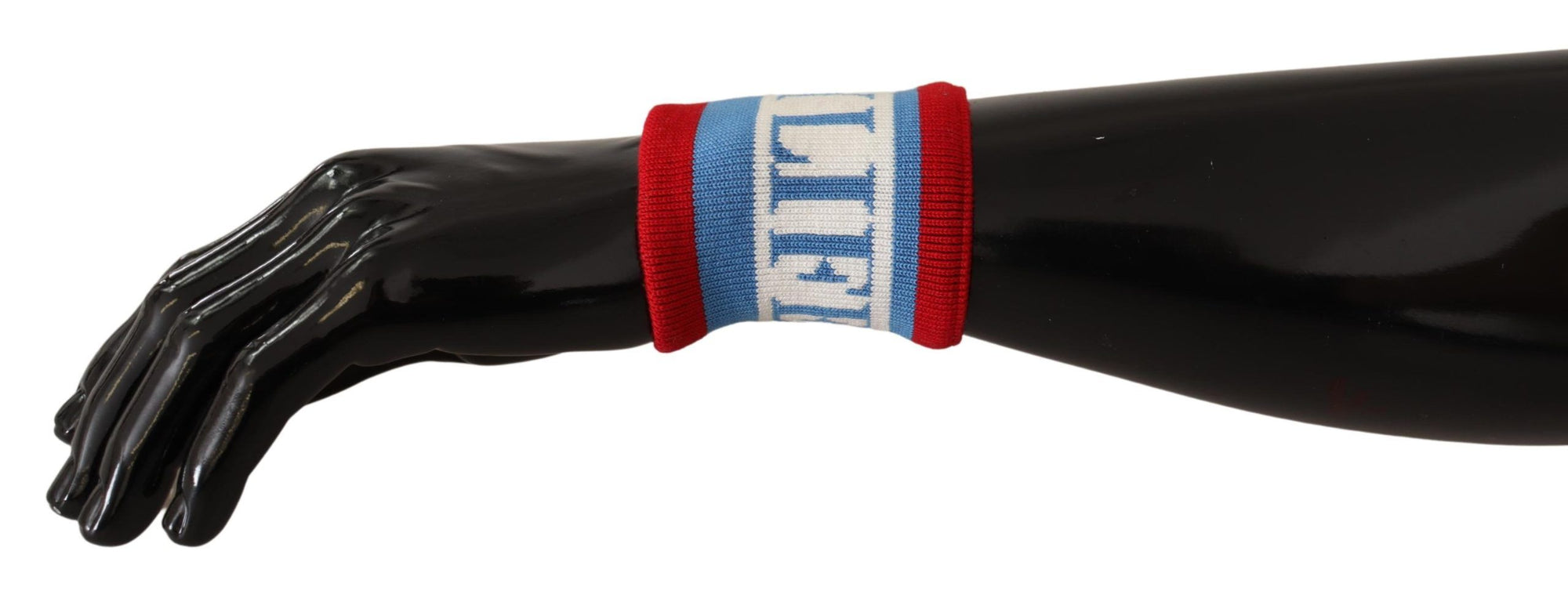 Dolce & Gabbana Multicolor King Of My Life Cashmere Wristband - Maison Luxe