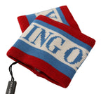 Dolce & Gabbana Multicolor King Of My Life Cashmere Wristband - Maison Luxe