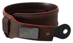 Costume National Dark Brown Genuine Leather Belt - Maison Luxe