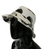 Dolce & Gabbana White Cotton Big Polka Dot Pattern Bucket Hat - Maison Luxe