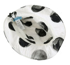 Dolce & Gabbana White Cotton Big Polka Dot Pattern Bucket Hat - Maison Luxe