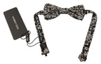 Dolce & Gabbana Multicolor Floral Adjustable Neck Papillon Bow Tie (Copy) - Maison Luxe