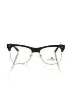 Frankie Morello Black Metallic Men's Eyeglass Frame