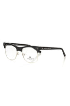 Frankie Morello Black Metallic Men's Eyeglass Frame