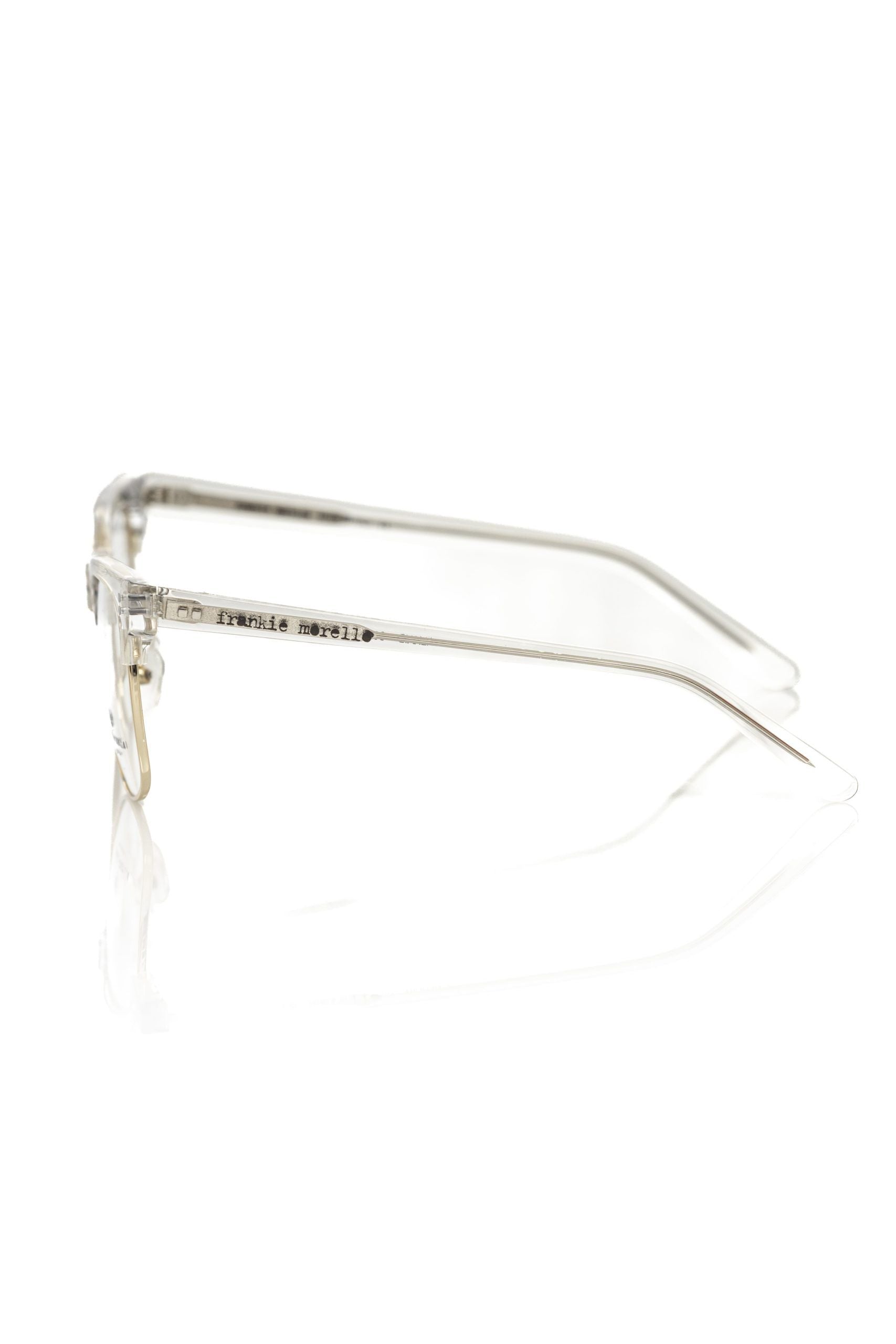 Frankie Morello Gold Metallic Fiber Men Frame
