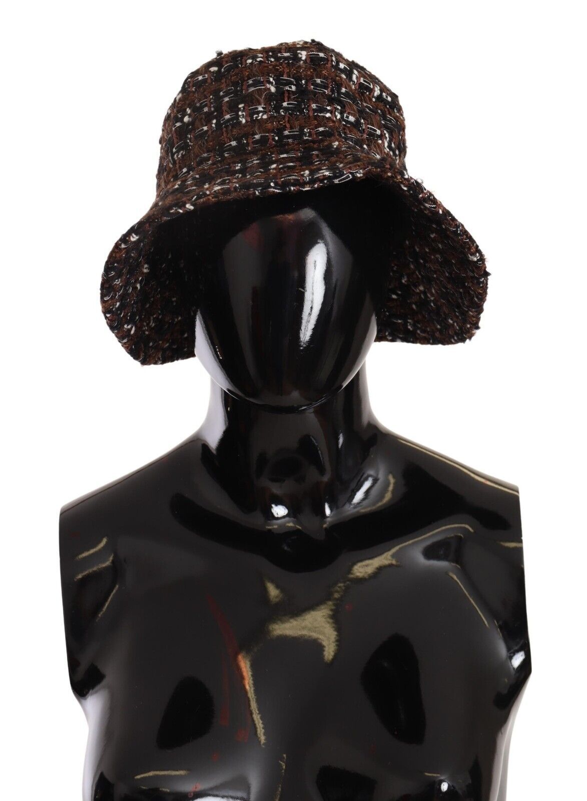 Dolce & Gabbana Multicolor Fabric Woven Wide Brim Bucket Hat - Maison Luxe