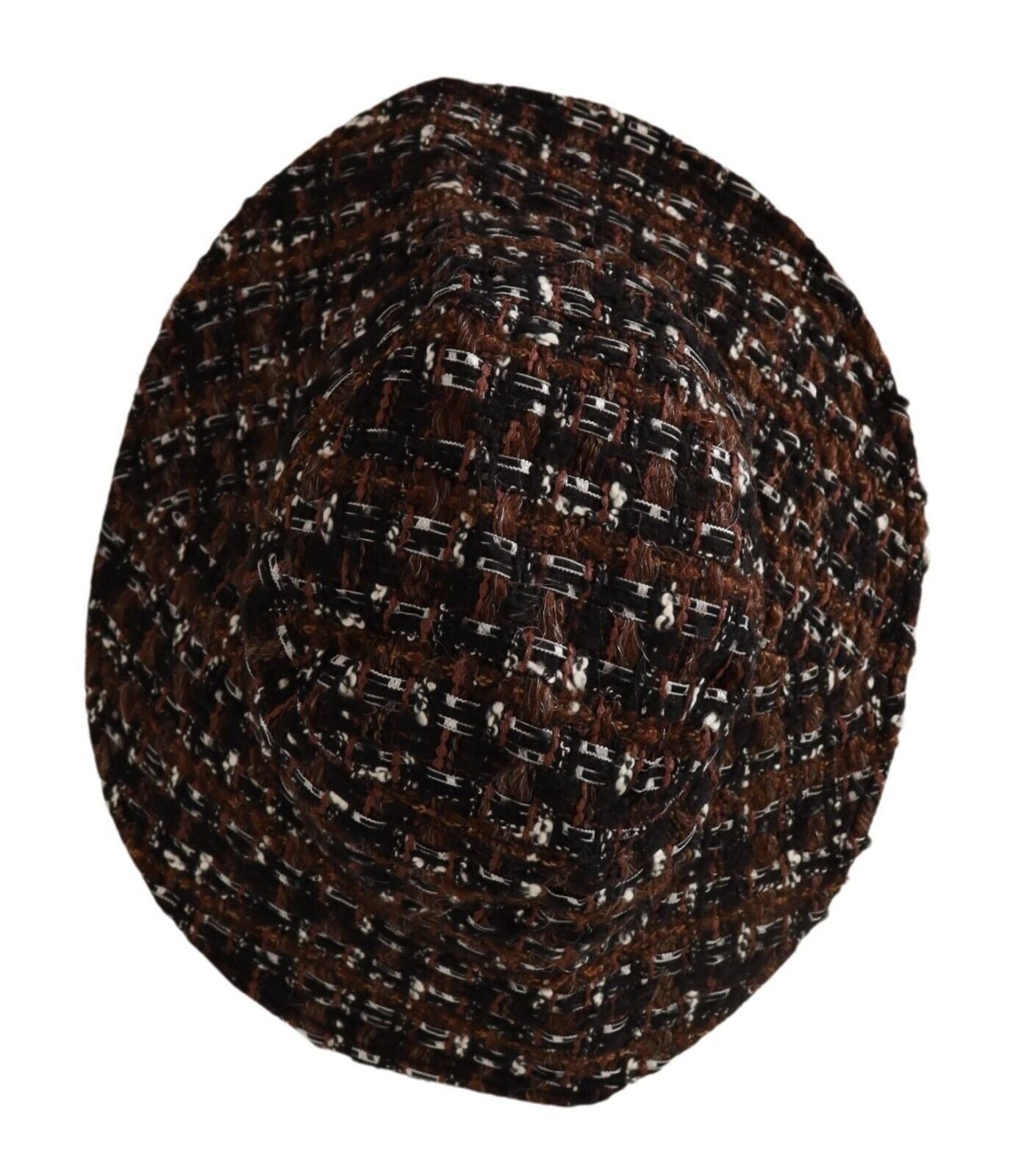 Dolce & Gabbana Multicolor Fabric Woven Wide Brim Bucket Hat - Maison Luxe