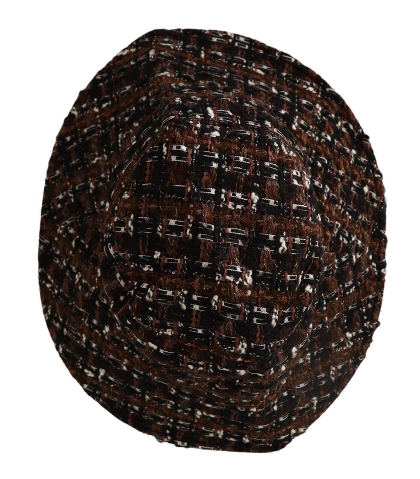 Dolce & Gabbana Multicolor Fabric Woven Wide Brim Bucket Hat - Maison Luxe