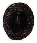Dolce & Gabbana Multicolor Fabric Woven Wide Brim Bucket Hat - Maison Luxe