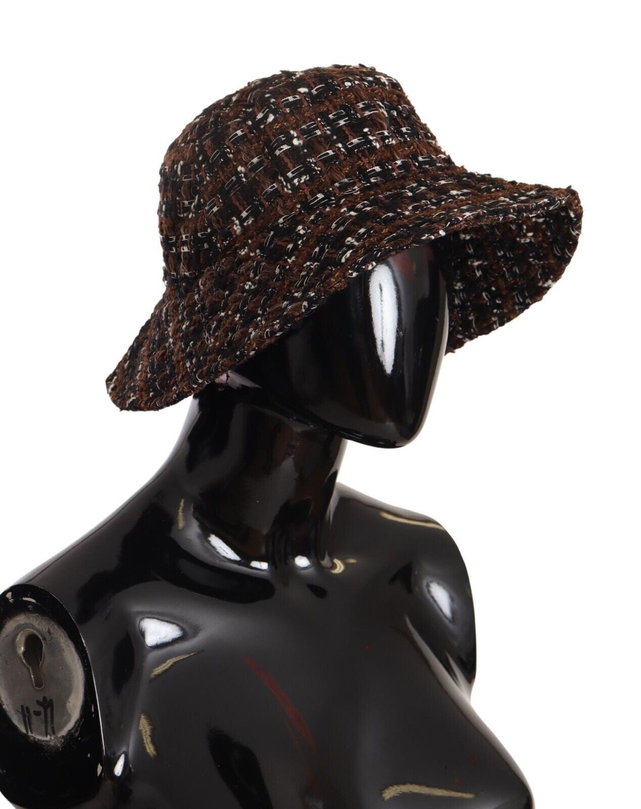 Dolce & Gabbana Multicolor Fabric Woven Wide Brim Bucket Hat - Maison Luxe