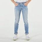 Don The Fuller Light Blue Cotton Men Jeans