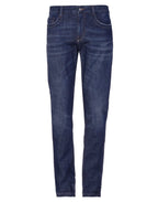Bikkembergs Dark Blue Cotton Men Jeans