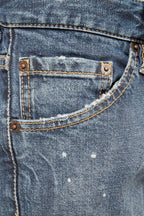 Dsquared² Blue Cotton Men Jeans