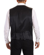 Dolce & Gabbana Gray Double Breasted 2 Piece SICILIA Blazer