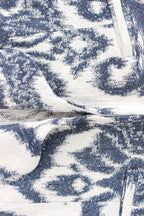 Christian Pellizzari Blue White Blazer Suit Jacket