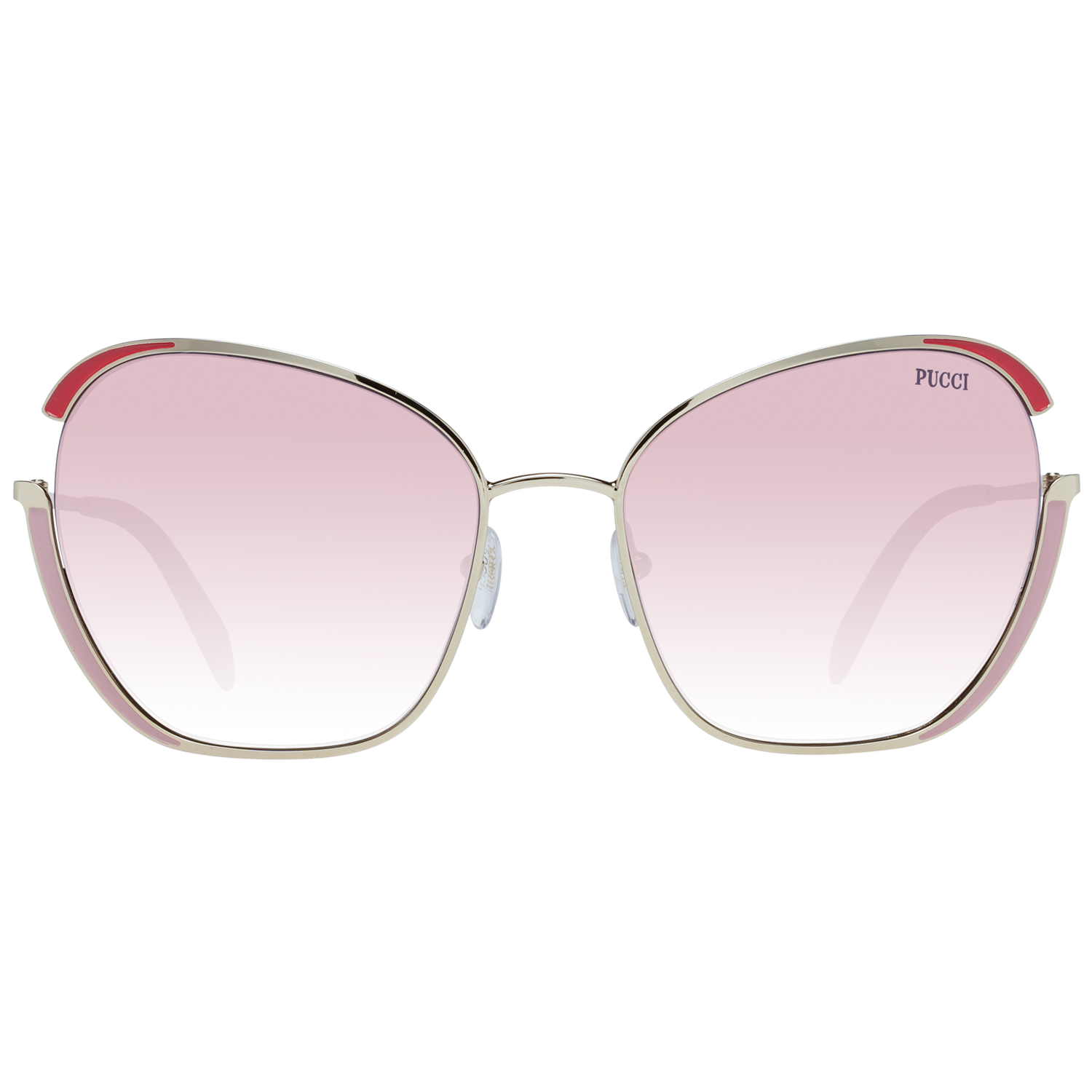 Emilio Pucci Gold Metal Sunglasses