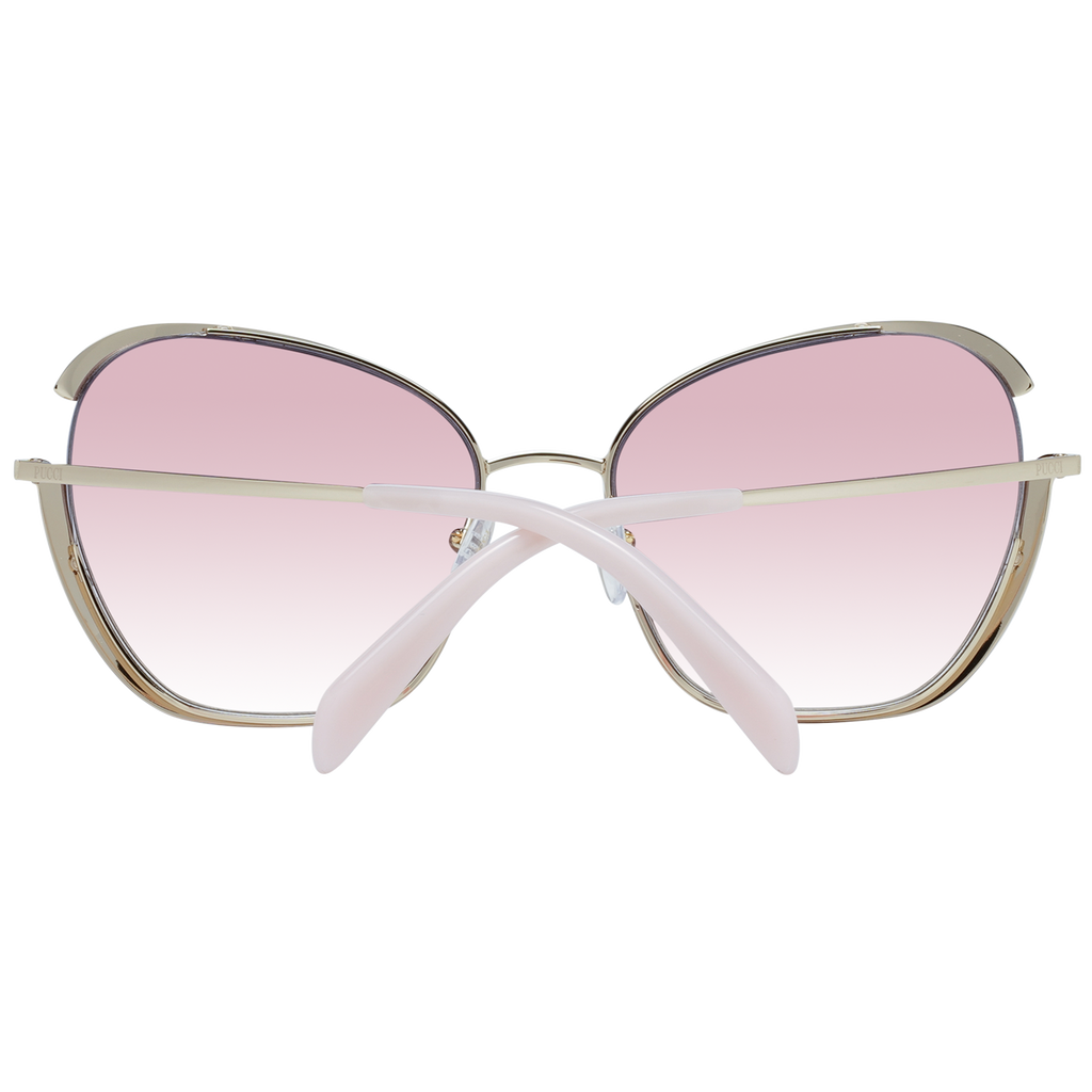 Emilio Pucci Gold Metal Sunglasses