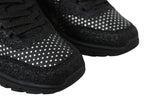 Plein Sport Elegant Black Runner Jasmines Sport Shoes