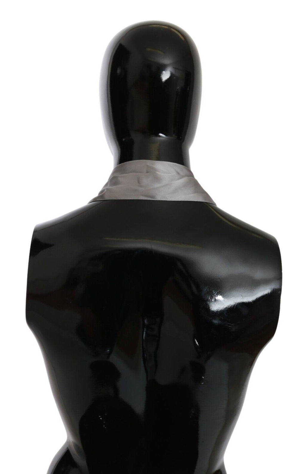 Ermanno Scervino Metallic Silver Silk Neck Wrap Shawl Scarf - Maison Luxe