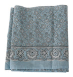 Ermanno Scervino Light Blue Bandana Wrap Shawl Foulard Scarf - Maison Luxe