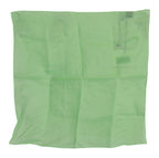 Versace Apple Green Linen Square Foulard Head Wrap Scarf - Maison Luxe