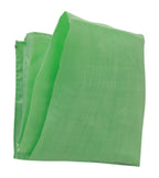 Versace Apple Green Linen Square Foulard Head Wrap Scarf - Maison Luxe