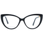 Swarovski Elegant Black Cat Eye Designer Eyeglasses