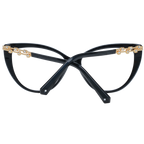 Swarovski Elegant Black Cat Eye Designer Eyeglasses