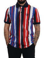 Dolce & Gabbana Multicolor Cotton Polo Top T-shirt
