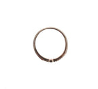 Nialaya Silver CZ Cross 925 Ring