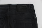 Acht Gray Cotton Stretch Slim Fit Jeans