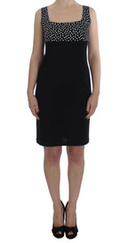 BENCIVENGA Black Stretch Sheath Dress & Sweater Set