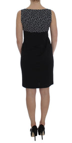 BENCIVENGA Black Stretch Sheath Dress & Sweater Set