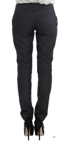 Exte Gray One Button Two Piece Suit