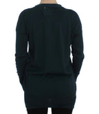 PINK MEMORIES Green Button Down Cardigan Sweater